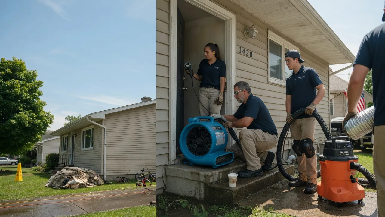 Water Damage Restoration in Odin, IL near me